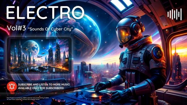 "ELECTRO" vol#3 "SOUNDS OF CYBER CITY"| Cyberpunk USA Electronic Music | EDM Party Music Mix 2024