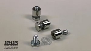 Хромированные дистанционные держатели YD648N-SP