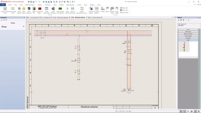 SOLIDWORKS Electrical Schematic