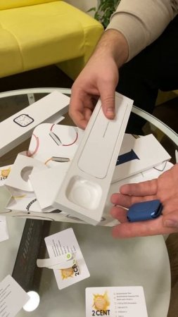 Распаковка Apple Watch