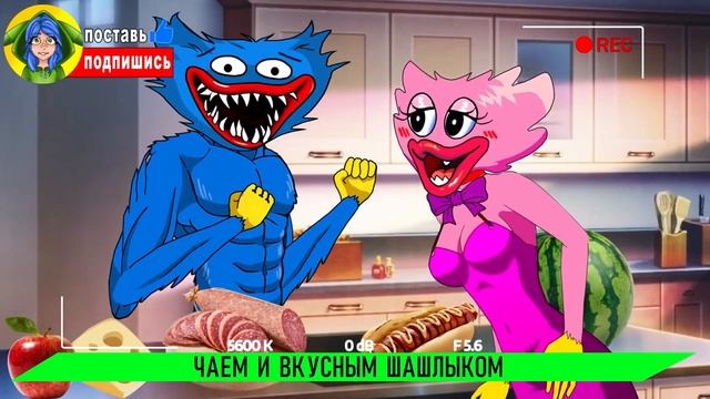 ТОП 10 ПАРОДИЙ - ХАГИ ВАГИ ПРОТИВ ВСЕХ ► ПЕСНИ Смешные  POPPY PLAYTIME Анимации