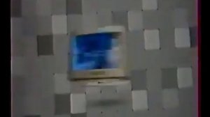 Рекламная заставка ОРТ с телевизором (1995-1996)