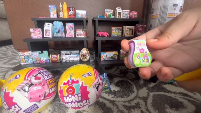 Mini Brands Toys Series 3 Unboxing! Plus Mini Brands Series 2 Collectors Case! смотреть онлайн