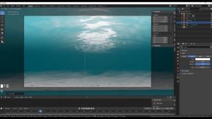 Blender 2.8 Underwater with volumetric lighting