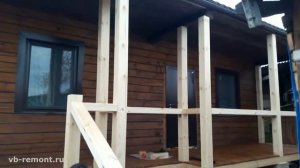 Строительство террасы