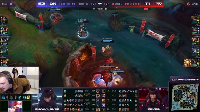 T1 ПРОТИВ DK НА ВЫЛЕТ НА ПУТИ К MSI | T1 VS DK | LCK SPRING PLAYOFF 2024