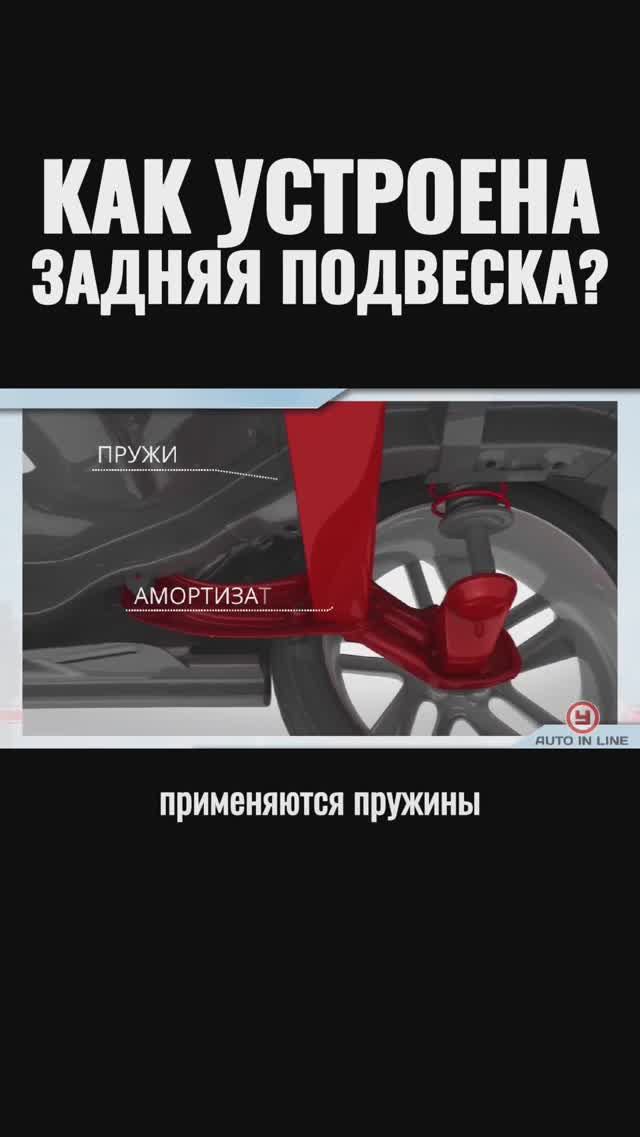 Как устроена задняя подвеска?