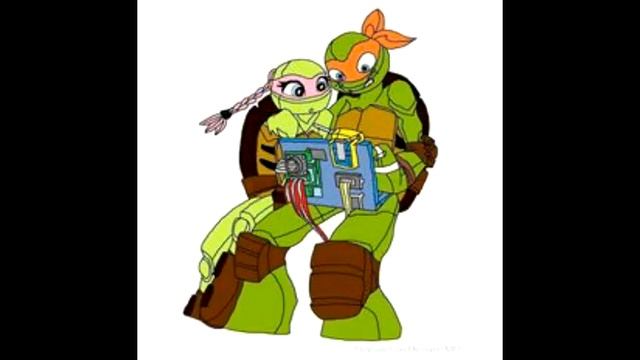 TMNT girls "ángel of darknes" смотреть онлайн