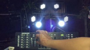DMX 512 Beam 230 Parled Program by SDSS pinoy vlog