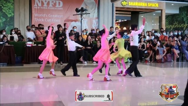 4th leg Competition | Elementary Couple Dance | Dance Sport Team Cebu City | SM SeaSide