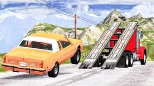 Смешные моменты прыжков и неудачи #1 – BeamNG Drive