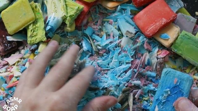 ASMR soap (+bird sound) 🎶 🐦| Cutting small soaps | АСМР мыло (+звук птицы) # 529 смотреть онлайн