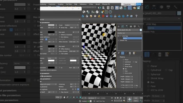 How to use the UVW Map in 3ds Max