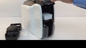 Printer Cleaning: Zebra ZC300 Card Printer
