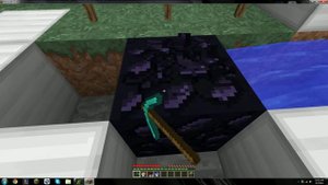 Minecraft How to make Obsidian Generator
