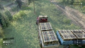 SnowRunner. Висконсин. Река Грэйнвудс. Поручение "Опасный груз"