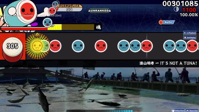 [osu! Taiko] [AnS Custom] IT'S NOT A TUNA! смотреть онлайн