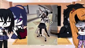 💌Yandere simulator// reacts to Ayano Aishi!! 🖤 (First reaction vid) 1/?🥀