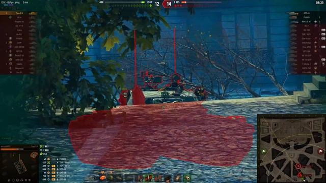 Мир танков. WOT. Бой на Type 5 Heavy. Взял 8 фрагов и 10.3К урона