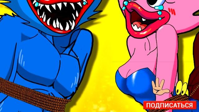 ТОП 10 ПАРОДИЙ - ХАГИ ВАГИ ВСЕХ ПОКУСАЛ ► ПЕСНИ Смешные HUGGY WUGGY Анимации