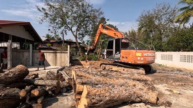 hitachi zx120-3 การทำงาน ขุดตอ смотреть онлайн