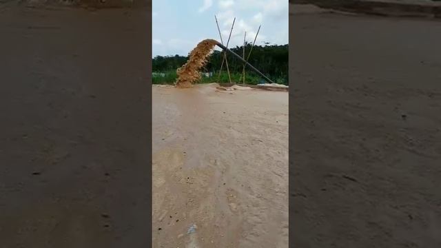 10"/8" manual Jet-suction dredger смотреть онлайн