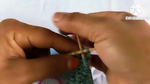 Узор для вязания, который легко повторить.✅