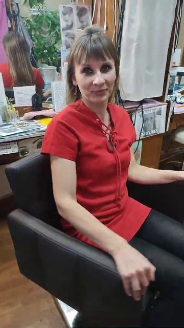 Подравняли челочку и волосы смотреть онлайн