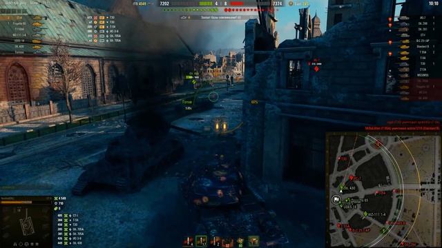 Мир танков. WOT. Бой на CT-II. Взял 10 фрагов и 8.7К урона
