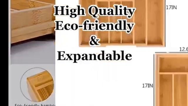 Best Kitchen Drawer Organizer - High Quality & Expandable смотреть онлайн