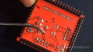 AVR H128 C, отладочная плата на базе ATmega128