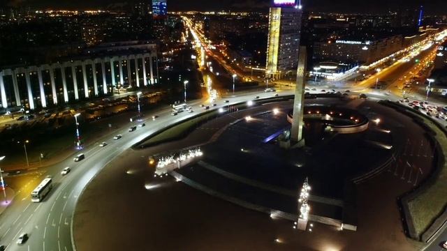 DJI MAVIC MINI. Victory Square. Saint-Petersburg. Russia смотреть онлайн