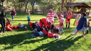 Tannerites! Red Rover Super Hero Halloween Game! Red Rover, Red Rover, Send Hero Right Over!