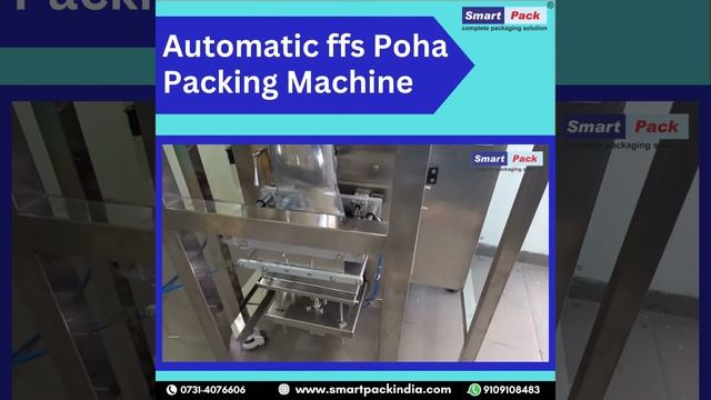 Automatic Poha Packing Machine (Packaging Machine)  CONTACT-: +919109108483
