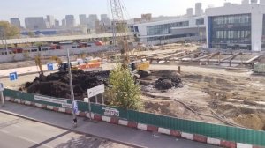 ЗИЛ Бирюлёвской линии вид с моста 26.09.2024