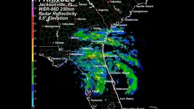 2004 Frances - Jacksonville, FL WSR-88D Radar Animation смотреть онлайн