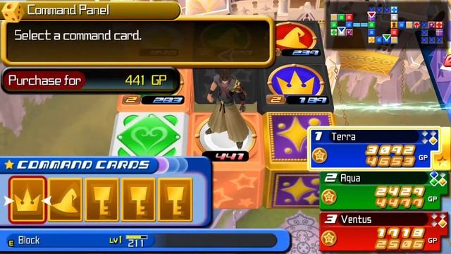 Kingdom Hearts Birth by Sleep(Command Board #1) Terras Story смотреть онлайн