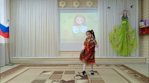 "Модная матрёшка" музыка: Е. Шашин, слова: Н. Кузьминых.