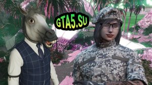 Встретил на Кайо Перико настоящее сокровище GTA5 игра ГТА Онлайн на PC