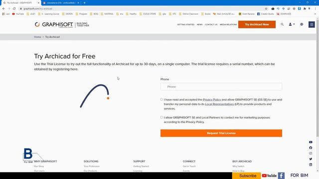 การ Register เพอขอสทธเขาใชงาน Archicad  Install  Archicad  For BIM