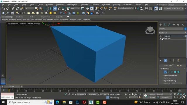 Editable Poly in 3ds Max (1)  (Part 29) #3dsmax #3dsmaxtutorial