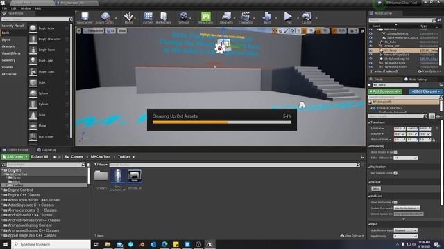 UE4 M.Human Character Base Tool смотреть онлайн