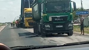 "автомобильный светофор реверсивной полосы" ремонт дороги конотоп-терны-сумы Дубовязовка