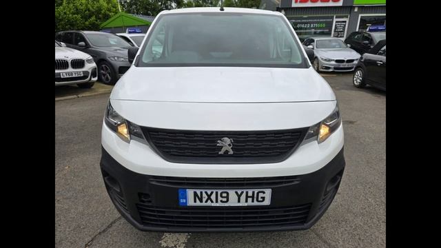 NX19YHG Peugeot Partner 1.6 BlueHDI Professional L1 Euro 6 with 100 bhp in White on 63K + FSH смотреть онлайн