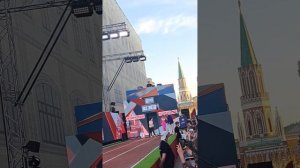 Евгения Медведева. Забег на Никольской. Неделя лёгкой атлетики. Москва, июнь 2024