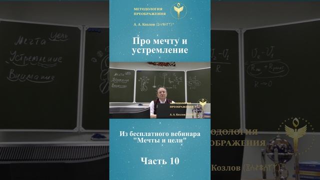 Древо Целей, ведет Александр Козлов, автор "Методологии Преображения"