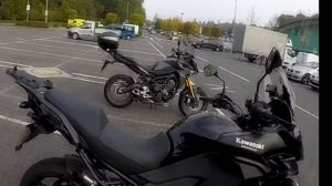2015 Kawasaki Versys 1000 & Yamaha MT-09 Tracer FJ-09 Side by Side