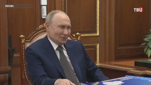 Владимир Путин принял в Кремле губернатора Иркутской области / События на ТВЦ