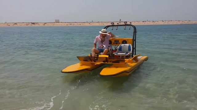 Gulf Cruiser Jetski-CATAMARAN Dubai 2016 смотреть онлайн