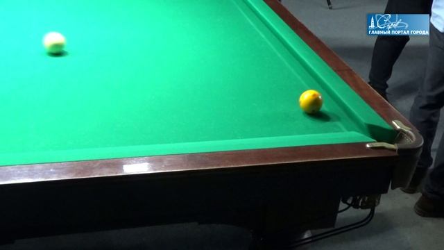 Первый командный турнир по бильярду "Динамичная пирамида" смотреть онлайн